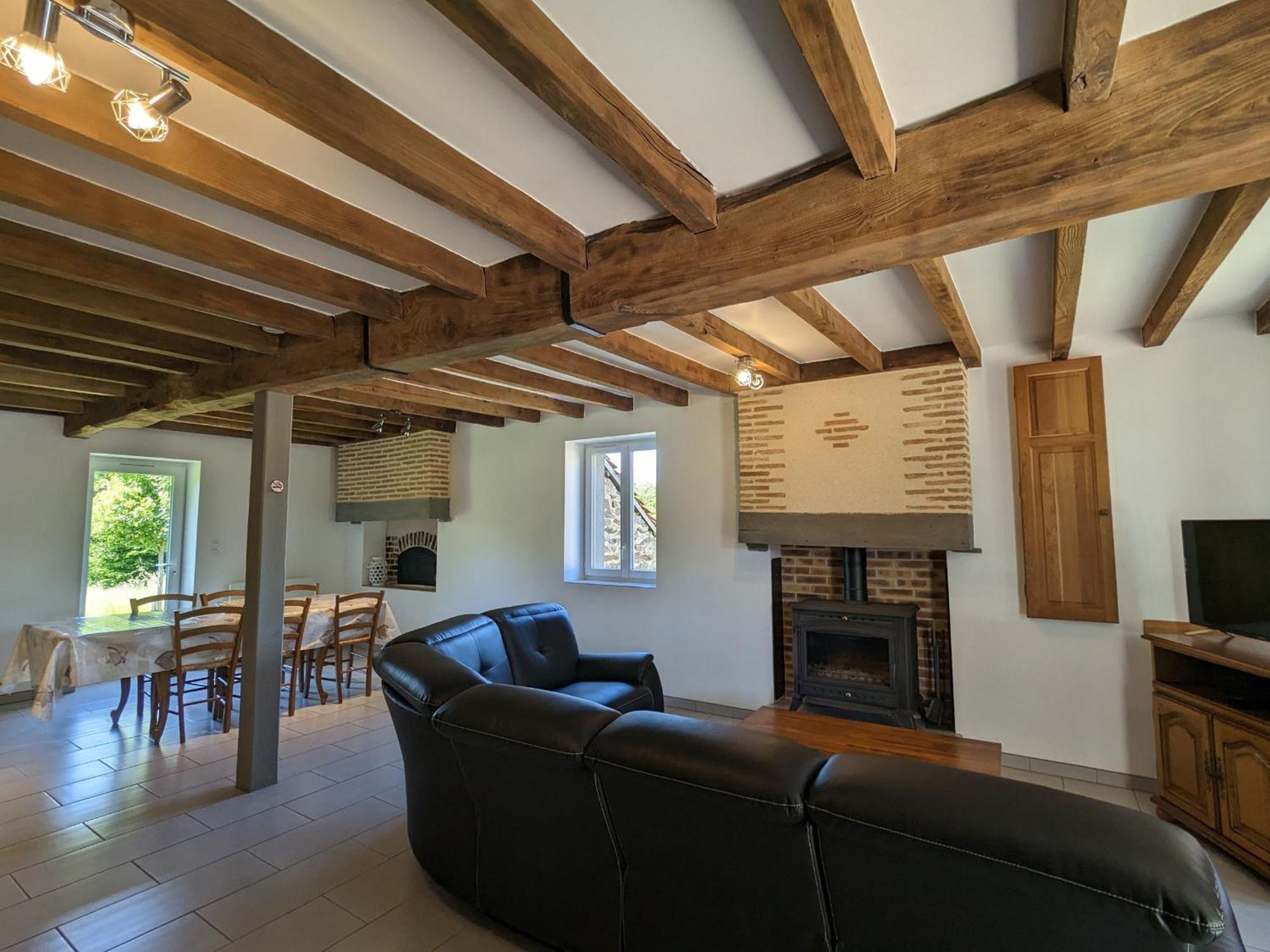 Grande Ferme Renovee Avec Jardin Et Loisirs A Proximite - Fr-1-591-155 Villa Pouligny-Notre-Dame Екстериор снимка