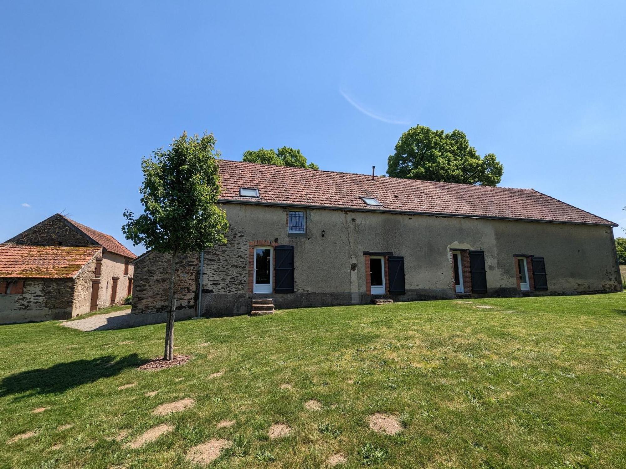 Grande Ferme Renovee Avec Jardin Et Loisirs A Proximite - Fr-1-591-155 Villa Pouligny-Notre-Dame Екстериор снимка