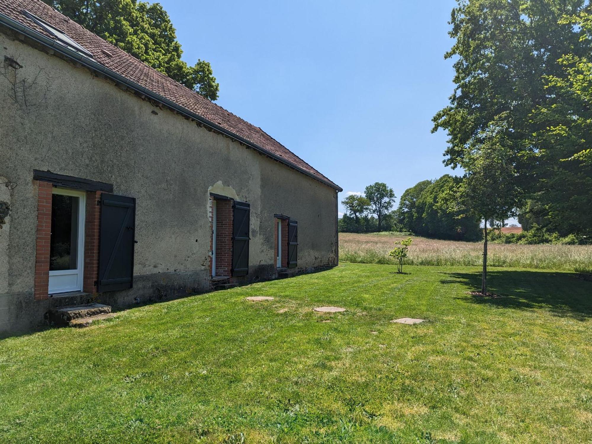 Grande Ferme Renovee Avec Jardin Et Loisirs A Proximite - Fr-1-591-155 Villa Pouligny-Notre-Dame Екстериор снимка